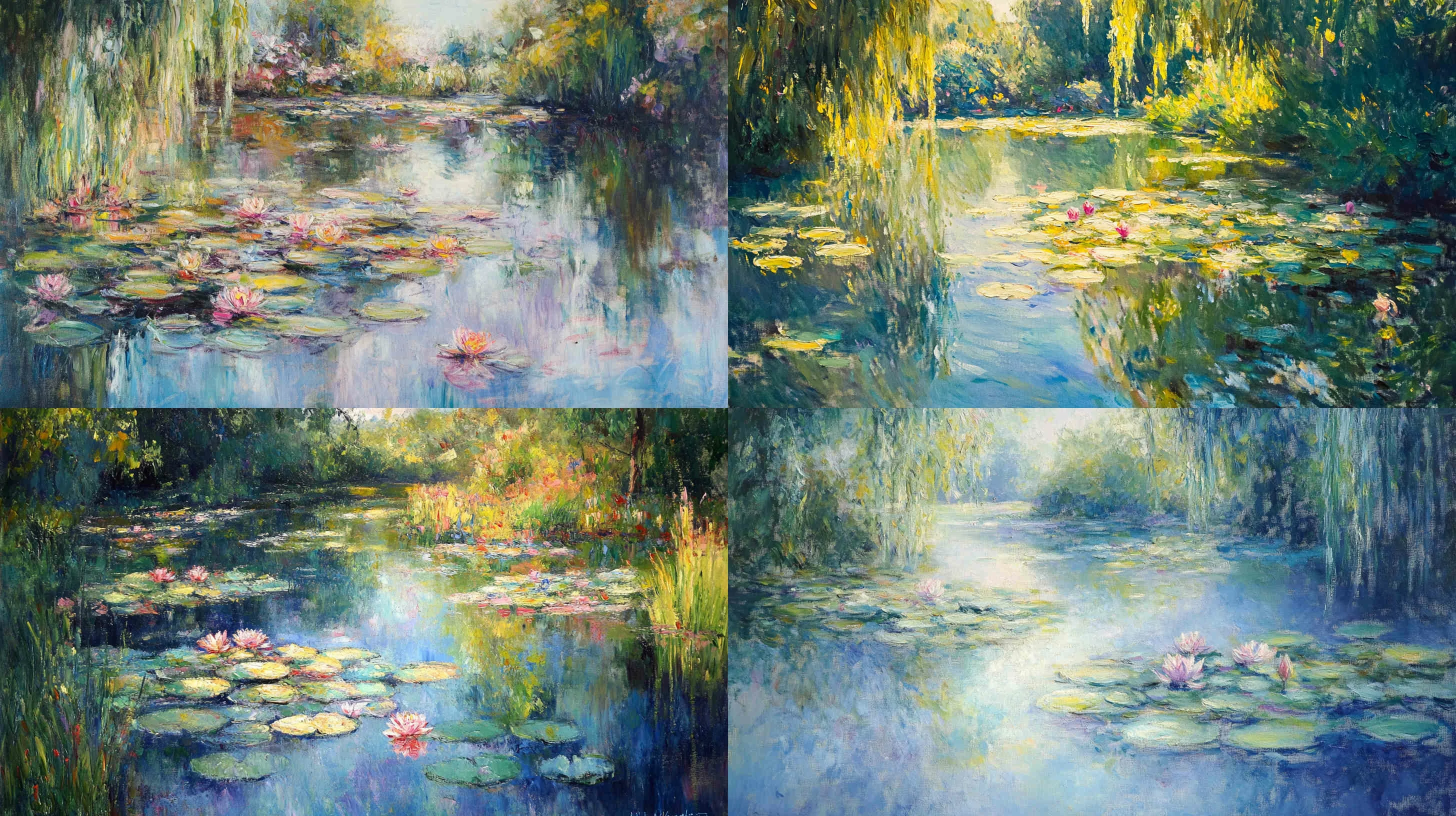 莫奈印象派风景